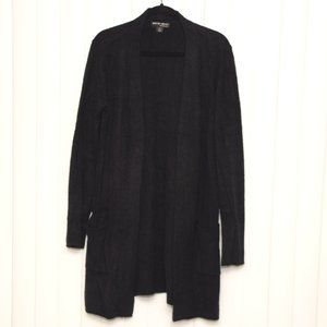 Barefoot Dreams CozyChic Long Cardigan Black Sz. M